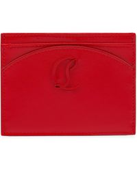 Christian Louboutin - Loubi54 Leather Card Holder - Lyst