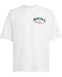 Amiri - Cotton Hollywood T-Shirt - Lyst