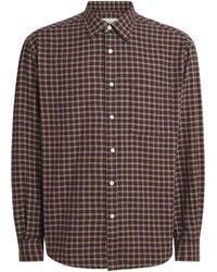 NN07 - Organic Cotton Flannel Deon Shirt - Lyst