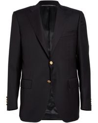 Canali - Wool Single-Breasted Suit Jacket - Lyst