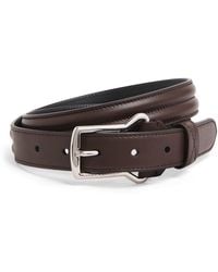 Ralph Lauren - Leather Skinny Belt - Lyst