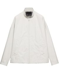 Prada - Technical Fabric Logo Jacket - Lyst