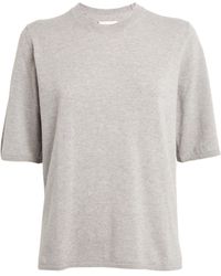 Harrods - Cashmere Knitted T-shirt - Lyst