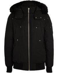 Moose Knuckles - Down-Filled Bomber Jacket - Lyst