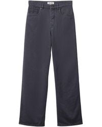 Miu Miu - High-Rise Straight Jeans - Lyst