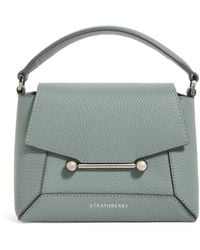 Strathberry - Nano Calf Leather Mosaic Top-Handle Bag - Lyst