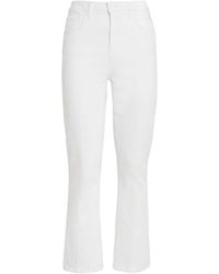 L'Agence - Mira High-rise Cropped Bootcut Jeans - Lyst
