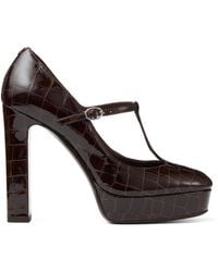 Jimmy Choo - Marene 120 Leather Mary Jane Pumps - Lyst