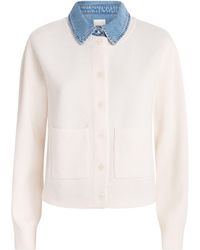 Sandro - Wool-Blend 2-In-1 Cardigan - Lyst
