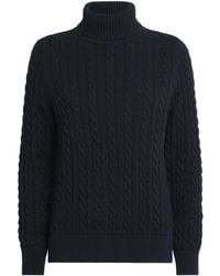 Barbour - Wool-Cotton Ambleside Rollneck Sweater - Lyst