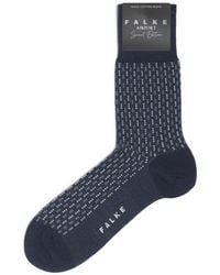 FALKE - Virgin Wool-Blend Airport Socks - Lyst