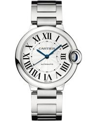Cartier - Stainless Steel Ballon Bleu De Watch 36.6Mm - Lyst