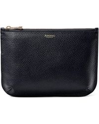 Aspinal of London - Large Leather Ella Pouch - Lyst