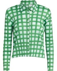 Pleats Please Issey Miyake - Basket Shirt - Lyst