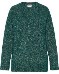 Weekend by Maxmara - Alpaca-Cotton-Wool-Blend Sweater - Lyst