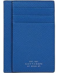 Smythson - Panama Leather Compact Card Holder - Lyst