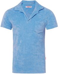 Orlebar Brown - Terry Towelling Resort Polo Shirt - Lyst