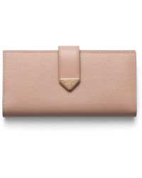 Prada - Large Saffiano Leather Bifold Wallet - Lyst