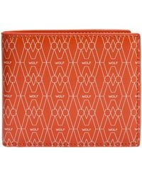 Wolf - Signature Billfold Wallet - Lyst