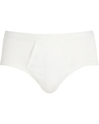 Hanro - Mercerised Cotton Briefs - Lyst