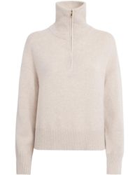 Maje - Cashmere-Blend Quarter-Zip Sweater - Lyst