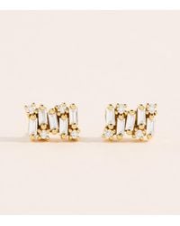 Suzanne Kalan - And Diamond Shimmer Stud Earrings - Lyst