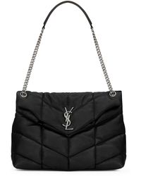 Saint Laurent - Medium Quilted Leather Loulou Bag - Lyst