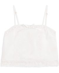 LoveShackFancy - Lace Quince Cami Top - Lyst