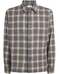 FRAME - Cotton Check Shirt - Lyst
