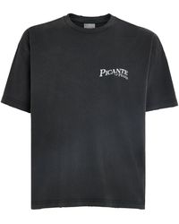 Picante - Organic Cotton Peaks Patch Logo T-Shirt - Lyst