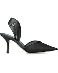 Rodo - Mesh Aira Slingback Pumps 80 - Lyst