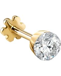 Maria Tash - Invisible Set Diamond Threaded Stud Earring - Lyst