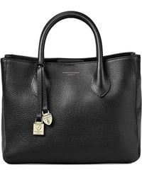Aspinal of London - Midi Leather London Tote Bag - Lyst