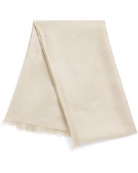 Max Mara - Wool-Silk Jacquard Scarf - Lyst
