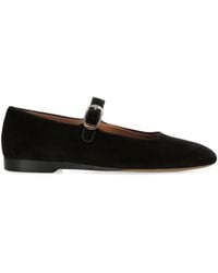 Le Monde Beryl - Suede Mary Jane Ballet Flats - Lyst