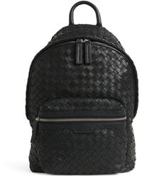Officine Creative - Leather Woven Armor Backpack - Lyst