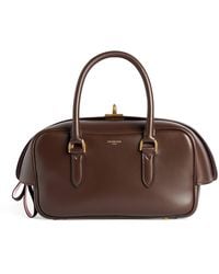 Balenciaga - Lambskin Le 7 Top-Handle Bag - Lyst