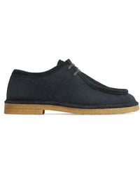 Bottega Veneta - Suede Daddy Derby Shoes - Lyst