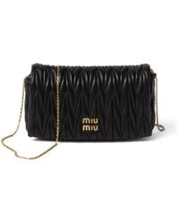 Miu Miu - Matelassé-Effect Mini Bag - Lyst