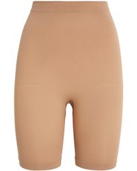 Skims - Seamless Sculpt Mid-Thigh Shorts - Lyst