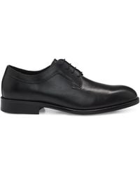 BOSS - Leather Derby Shoes - Lyst