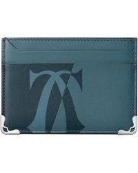 Cartier - Leather Must De Xl Logo Double Card Holder - Lyst