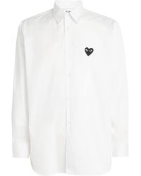 COMME DES GARÇONS PLAY - Long-Sleeve Heart Shirt - Lyst