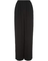 Eskandar - Silk Wide-Leg Trousers - Lyst