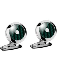 Chopard - Stainless Steel And Carbon Fibre Classic Racing Cufflinks - Lyst