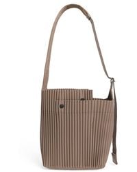 Homme Plissé Issey Miyake - Pleated Utility Shoulder Bag - Lyst