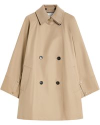 Weekend by Maxmara - Water-Repellent Gabardine Trench Coat - Lyst