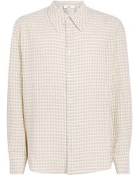 Séfr - Seersucker-Effect Wes Shirt - Lyst