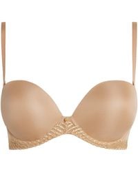 Aubade - Sheer Emotion Plunge Bandeau Bra - Lyst