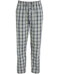 Hanro - Cotton Check Pyjama Trousers - Lyst